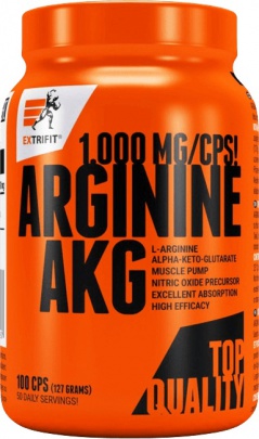 Extrifit Arginin AKG 1000 mg 100 kapslí