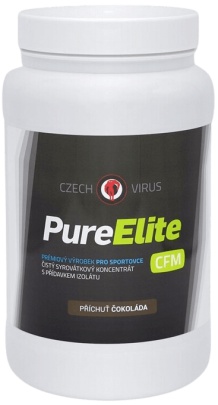 Czech Virus Pure Elite CFM 1000 g - čokoláda VÝPRODEJ (DMT 31.12.2023)
