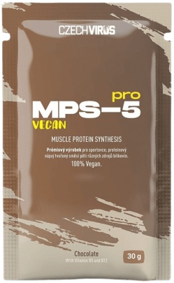 Czech Virus Vícesložkový protein MPS-5 PRO Vegan 30 g - banán/jahoda