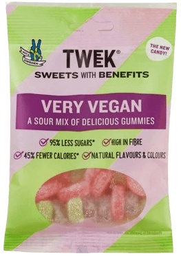 TWEEK Gumové bonbony Vegan 80 g - vegan vibe