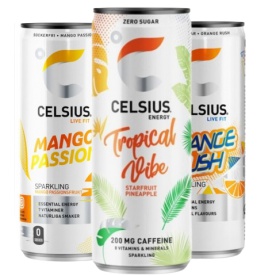 Celsius Energy Drink 355 ml - Lemon Crush 114 mg kofeinu