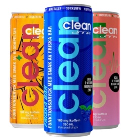 Clean Drink BCAA 330 ml - růžový grep