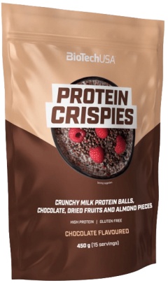 BioTechUSA Protein Crispies 450 g PROŠLÉ DMT 9.2.2025