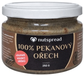 Nutspread 100% ořechové máslo 250 g - lískové ořechy