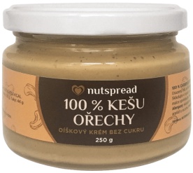 Nutspread 100% ořechové máslo 250 g - vlašské ořechy