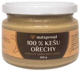 Nutspread 100% ořechové máslo 250 g
