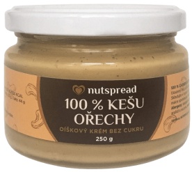 Nutspread 100% ořechové máslo 250 g - vlašské ořechy