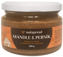 Nutspread Mandlové máslo s perníkem 250 g PROŠLÉ DMT 20.8.2026