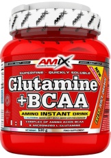 Amix Glutamine + BCAA powders 530 g