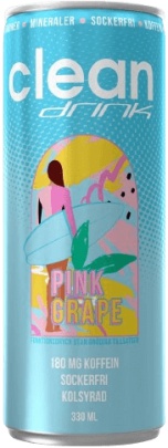Clean Drink BCAA 330 ml - růžový grep