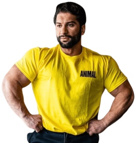 Universal triko Animal Iconic T-Shirt žluté - XL - malé logo