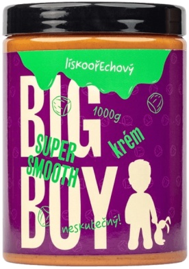 Big Boy Super Smooth 1000 g - Lískoořechový krém