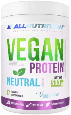 AllNutrition Vegan Protein 500 g - jahoda