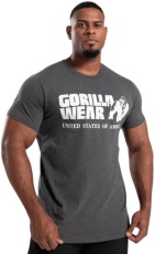 Gorilla Wear Pánské tričko Classic Dark gray