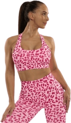 Booty BW LEO PINK sportovní podprsenka - S