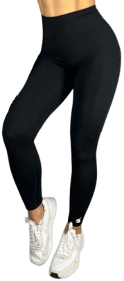 Booty MOTION Black Leggings - S