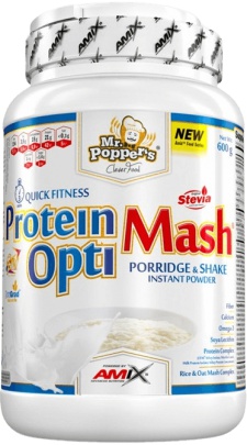 Amix Mr.Poppers Protein OptiMash 600 g - čokoláda/káva VÝPRODEJ 12.2024