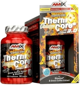 Amix Hardcore ThermoCore 90 kapslí 1 + 1 ZDARMA