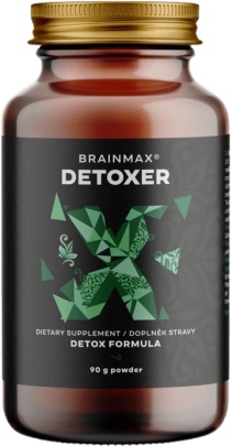 BrainMax Detoxer prášek pro detoxikaci organismu 90 g