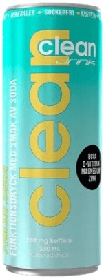 Clean Drink BCAA 330 ml - růžový grep