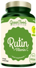 GreenFood Rutin + Vitamin C 90 kapslí