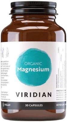 Viridian Magnesium Organic 30 kapslí