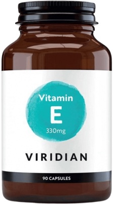Viridian Vitamin E 330mg 400iu 90 kapslí