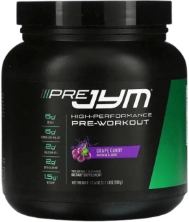 JYM Pre JYM PRE-Workout 500 g - Grape Candy