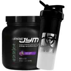 JYM Pre JYM PRE-Workout 500 g + šejkr Mutant ZDARMA