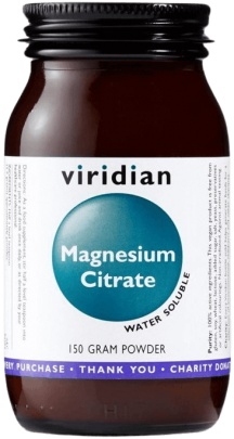 Viridian Magnesium Citrate Powder 150g