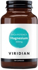 Viridian High potency Magnesium 300mg 120 kapslí