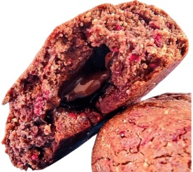 Passion Nutrition MPower Cookie Gain Mini 5x40 g - Tři druhy čokolády/arašídová náplň