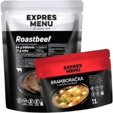 Expres menu Roastbeef 150g + 1x vzorek bramboračka ZDARMA