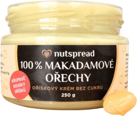 Nutspread 100% ořechové máslo 250 g - vlašské ořechy