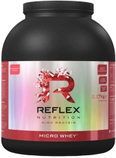 Reflex Micro Whey Native 2270 g - jahoda VÝPRODEJ 1.2025