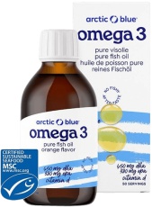 ARCTIC BLUE® Omega 3 (450mg DHA, 380mg EPA & Vitamin D 400IU)