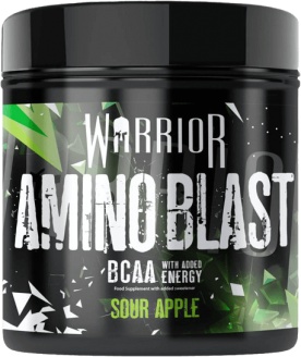 Warrior Amino Blast 270 g - Blue Raspberry