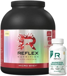 Reflex Micro Whey Native 2270 g + Magnesium Bisglycinate 90 kapslí ZDARMA