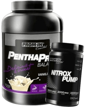 Prom-in Pentha Pro Balance 2250 g - irish choco + Nitrox Pump 334,5 g ZDARMA