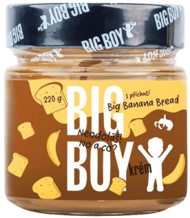 Big Boy Big Banana bread - Kešu krém s příchutí banánového chlebíčku 220 g