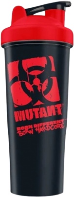 Mutant Born Hardcore Šejkr Cup 1000 ml - šedo/černý