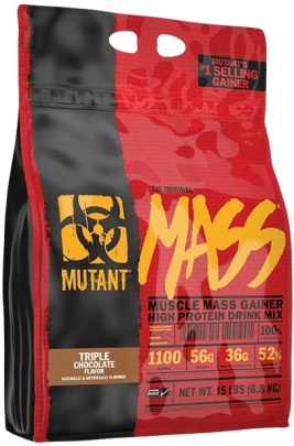 Mutant Mass NEW 6800 g + šejkr Born Hardcore červeno/černý 1000 ml ZDARMA