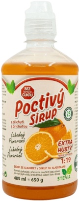 CUKR STOP sirup 650g - Lahodný pomeranč