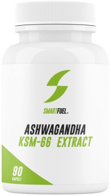 SmartFuel Ashwagandha KSM-66® Extrakt 90 kapslí