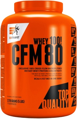 Extrifit CFM Instant Whey 80 2270 g - bílý jogurt