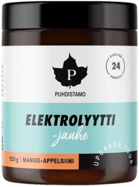 Puhdistamo Electrolyte Powder 120g - ananas + láhev 500 ml ZDARMA