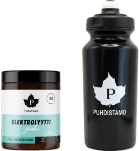Puhdistamo Electrolyte Powder 120g - ananas + láhev 500 ml ZDARMA