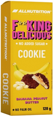 AllNutrition F**king Delicious Cookie 150 g - čokoláda/arašídy VÝPRODEJ 6.2026