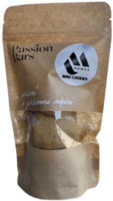 Passion Nutrition MPower Cookie Gain Mini 5x40 g - Malinové brownie/malinová náplň