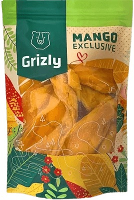 Grizly Mango sušené exclusive 250 g VÝPRODEJ (POŠK.OBAL)